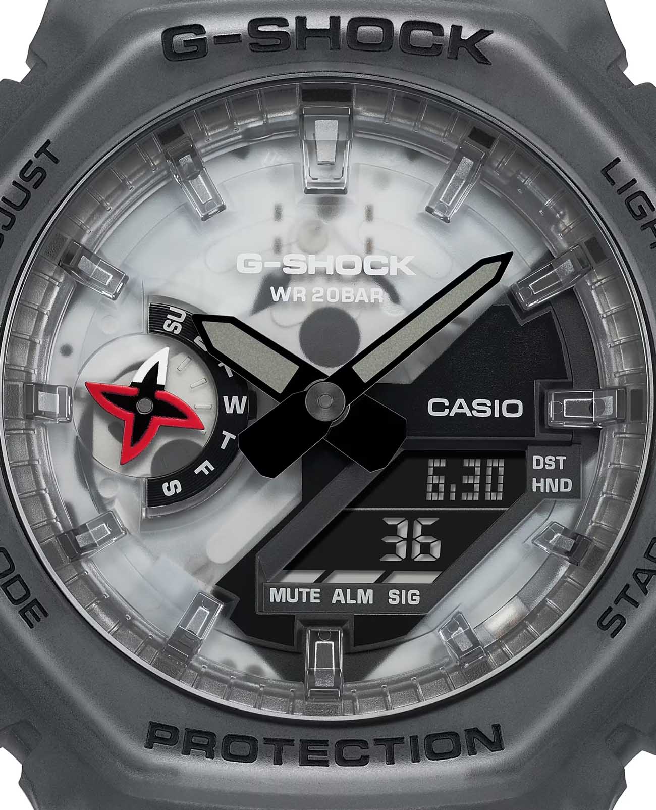 Casio Casio G-Shock GA-2100NNJ-8A GA-2100 - задняя крышка пластик карбон корпуса, япония часы