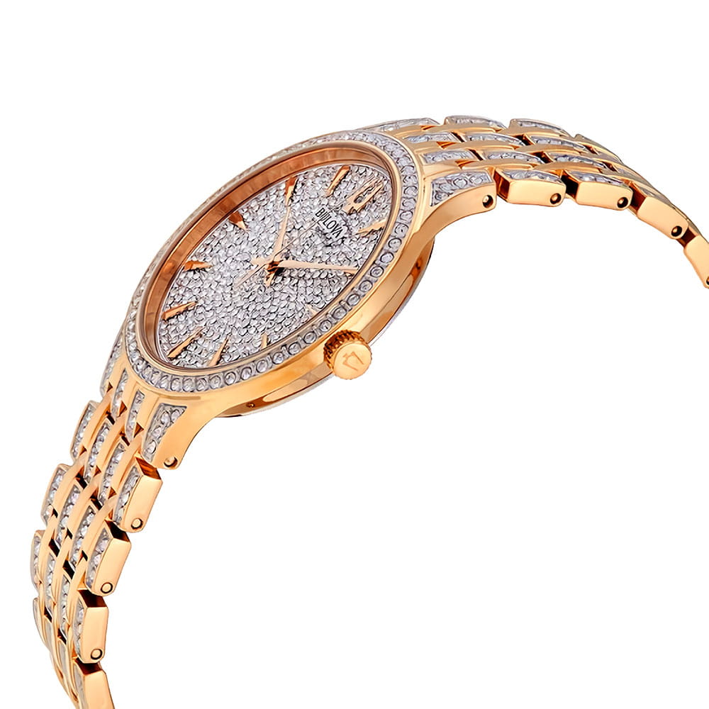 Оригинальные часы Bulova Bulova Phantom 98A229 кварцевые калибр механизма gl36 общий вид