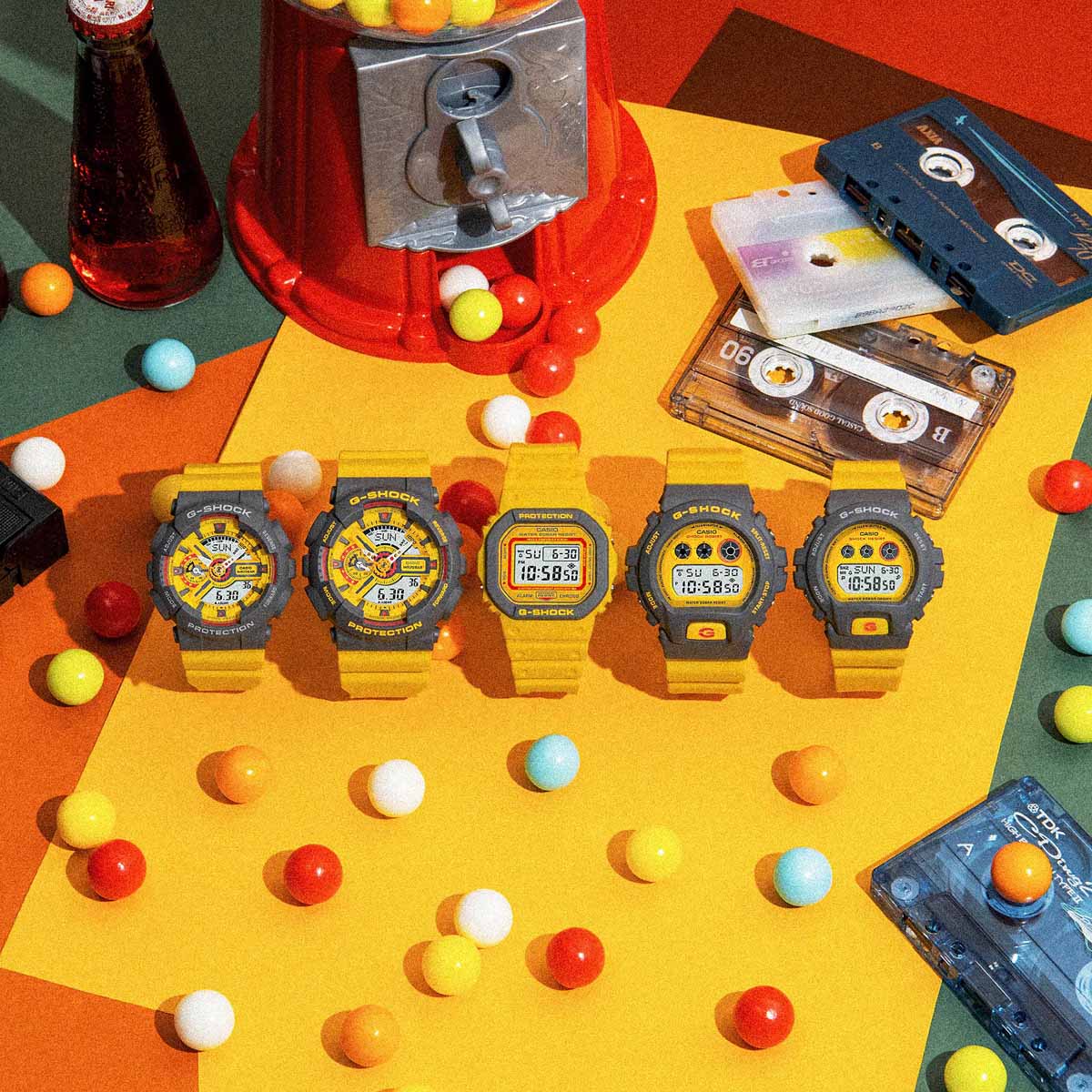 Casio Casio G-Shock GMD-S6900Y-9DR (GMD-S6900Y-9)  - задняя крышка пластик корпуса, япония часы