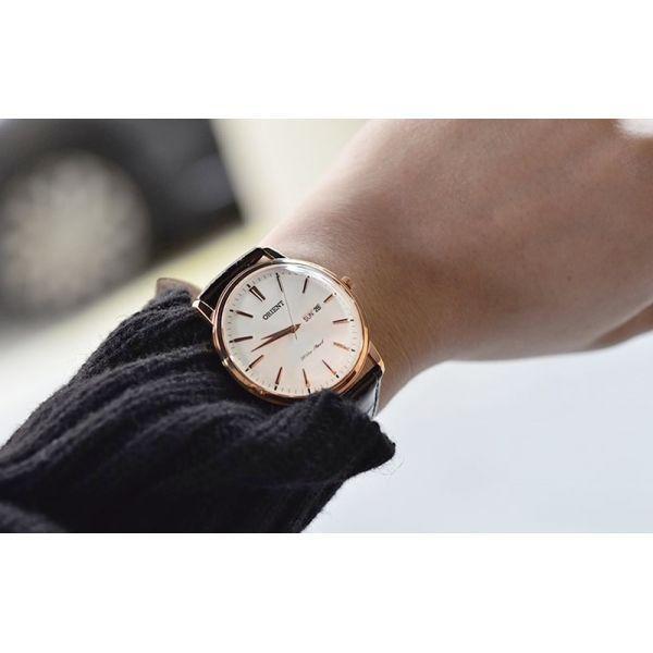 Orient Orient UG1R005W (FUG1R005W)  мужские часы часы крупный план белый циферблата