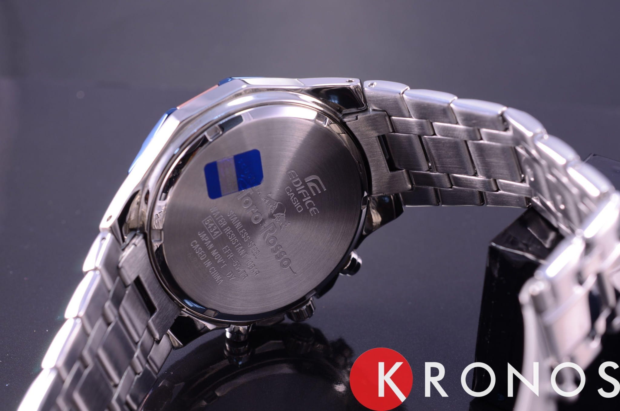 Casio Casio Edifice Torro Rosso EFR-554TR-2A мужские часы синий циферблат на запястье