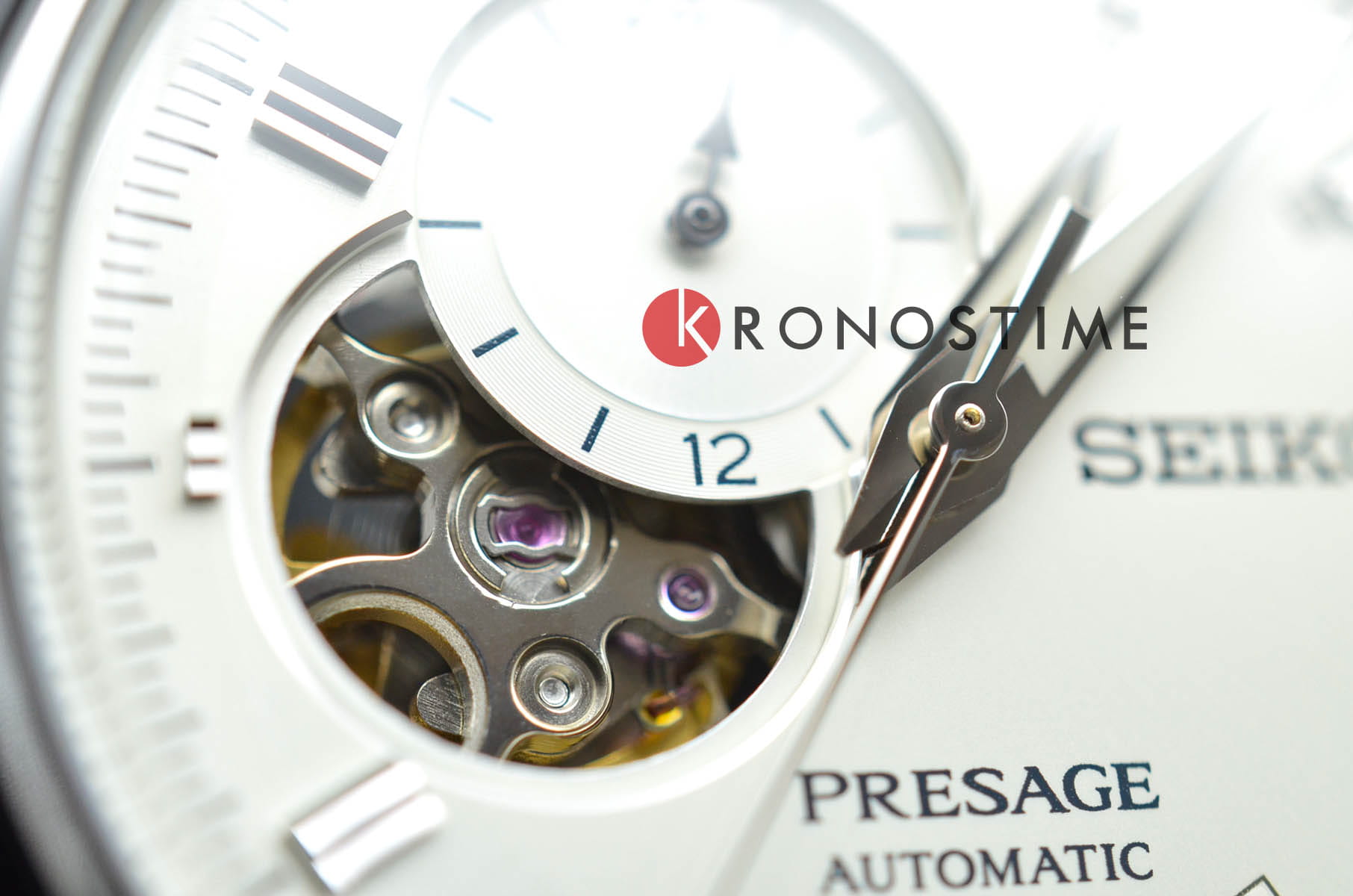 Оригинальные часы Seiko Seiko Presage SSA423J1 механические калибр механизма 4r39 общий вид