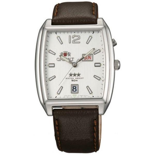 Orient Orient EMBD008W (FEMBD008W)  FEMBD008W  мужские часы  циферблат, браслет кожаный — вид спереди
