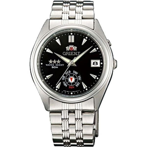 Orient Orient EM5J00MB (FEM5J00MB)  FEM5J00MB  мужские часы  циферблат, браслет  — вид спереди