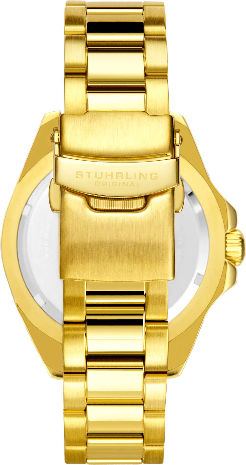 Оригинальные часы Stuhrling Stuhrling Aquadiver 3950A.7 кварцевые калибр механизма  общий вид