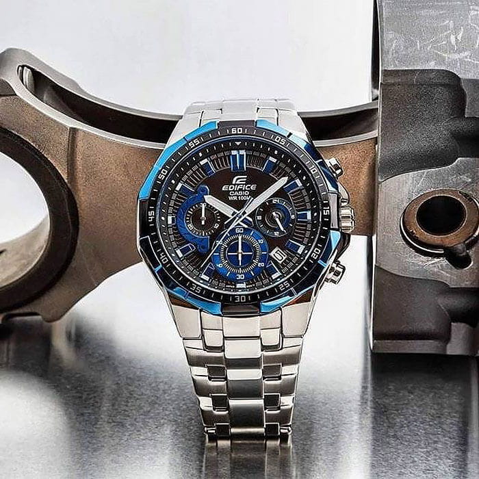 Casio Casio Edifice EFR-554D-1A2 EFR - задняя крышка металл сталь корпуса, япония часы