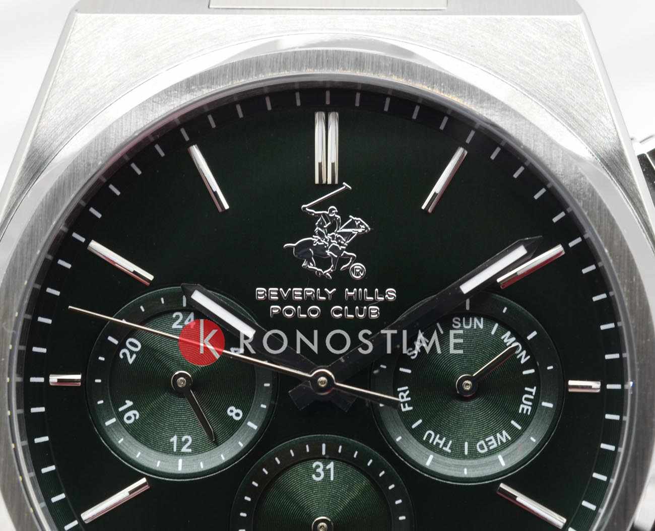 Beverly Hills Polo Club Beverly Hills Polo Club BP3381X.370,  сша мужские часы на браслете нержавеющая сталь боковой вид