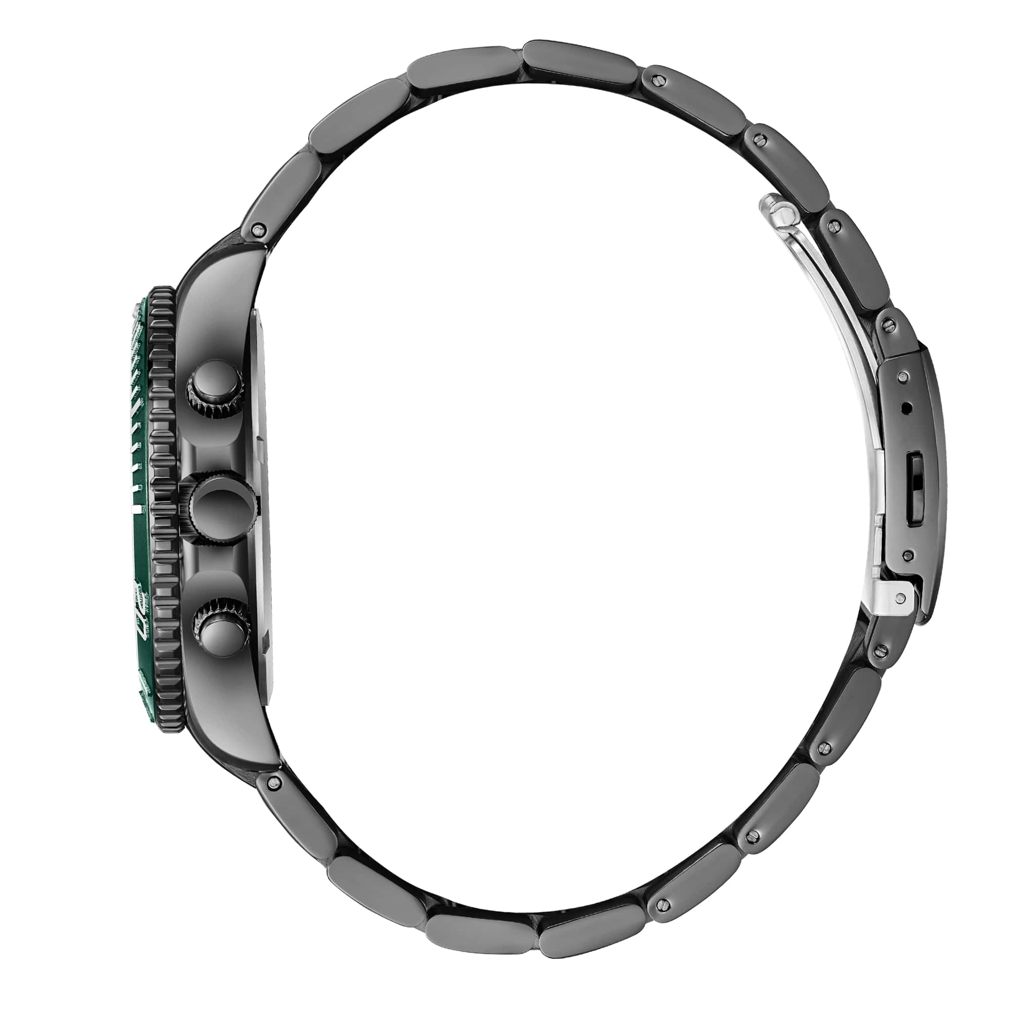 Beverly Hills Polo Club Beverly Hills Polo Club BP3721X.070,  сша мужские часы на браслете нержавеющая сталь с pvd-покрытием боковой вид