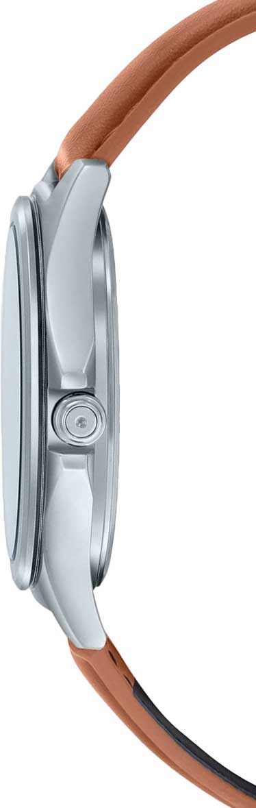 Casio Casio Collection MTP-VC01L-7E, collection япония мужские часы на браслете кожаный боковой вид