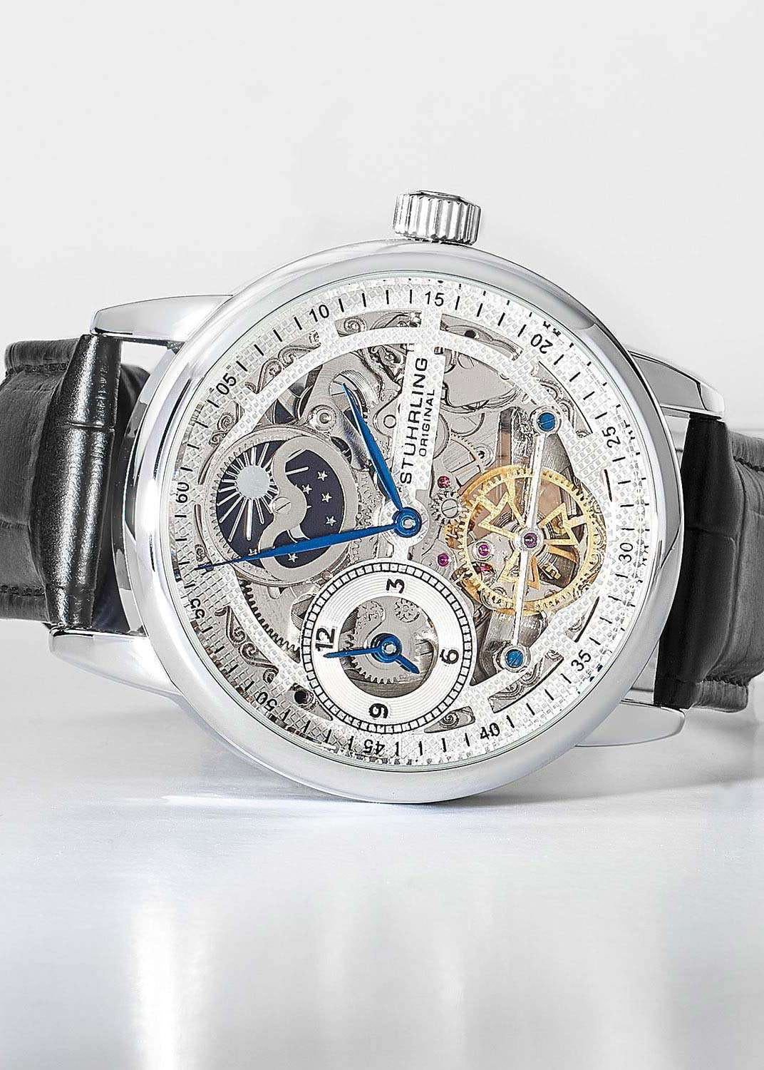Оригинальные часы Stuhrling Stuhrling Legacy 3917.1 механические калибр механизма  общий вид
