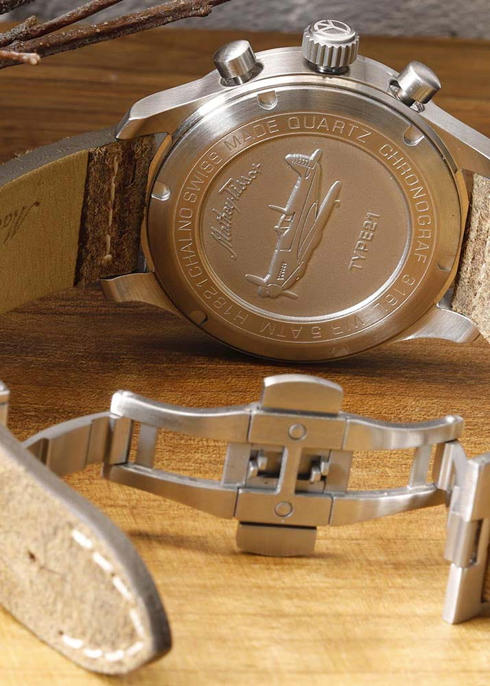 Mathey-Tissot Mathey-Tissot Type 21 H1821CHALNO  - задняя крышка сталь металл корпуса, швейцария часы