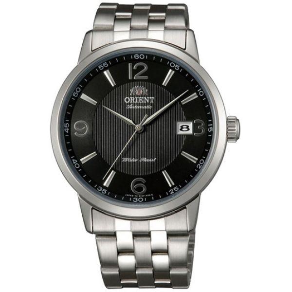 Orient Orient ER2700BB (FER2700BB)  FER2700BB механические мужские часы  циферблат, браслет нержавеющая сталь — вид спереди