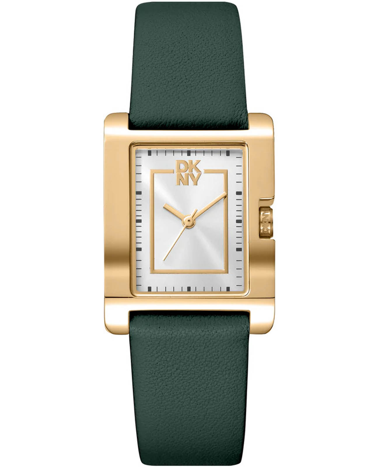 DKNY DKNY Westside Midi DK1L007L0025  DK1L007L0025 кварцевые женские часы  циферблат, браслет кожаный — вид спереди