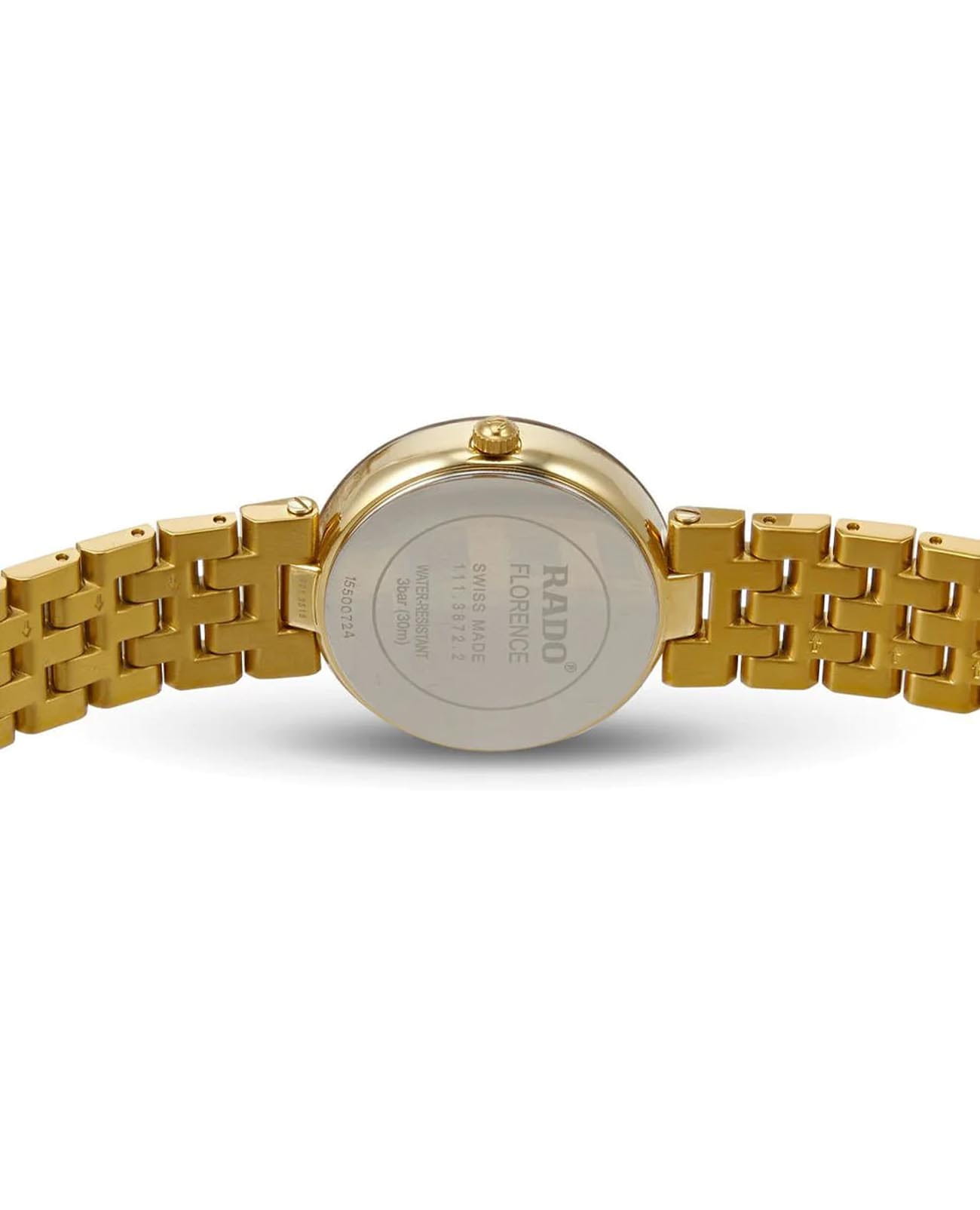 Rado Rado Florence R48872163, florence швейцария женские часы на браслете нержавеющая сталь с pvd-покрытием боковой вид