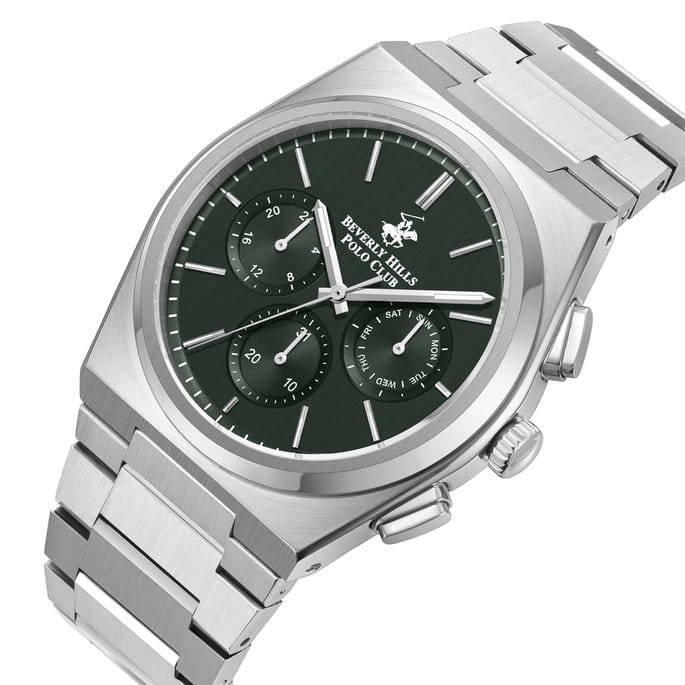 Beverly Hills Polo Club BP3381X.370 мужские часы застежка крупным планом