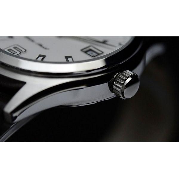 Orient Orient ER1X004W (FER1X004W), classic automatic япония мужские часы на браслете кожа + текстиль боковой вид