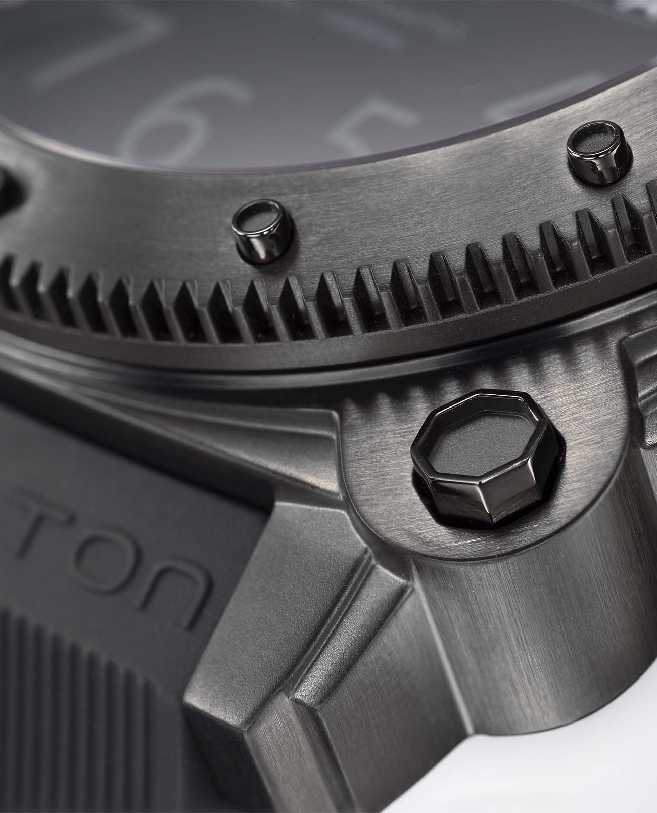 Hamilton Hamilton Khaki Navy BeLOWZERO 1000m Auto H78585333 мужские часы черный циферблат на запястье