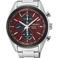 Seiko Seiko Conceptual Series Sports SSC771P1  SSC771P1 кварцевые мужские часы  красный циферблат, браслет нержавеющая сталь — вид спереди