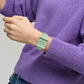 Swatch Swatch Square Bioceramic Standard SO34G701 женские часы зеленый циферблат на запястье