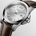 Longines Longines Conquest L3.759.4.76.5 мужские часы белый циферблат на запястье