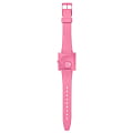 Оригинальные часы Swatch Swatch Square Bioceramic Standard SO34P700 кварцевые калибр механизма  общий вид