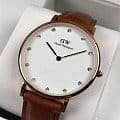 Daniel Wellington Daniel Wellington Classic St Mawes DW00100075  шведские женские часы на браслете кожаный боковой вид