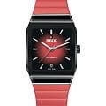 Rado Rado Anatom Automatic R10201409  R10201409 механические мужские часы  красный циферблат, браслет каучук — вид спереди