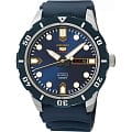 Seiko Seiko 5 Sports SRP677K2S  SRP677K2S  мужские часы  синий циферблат, браслет пластик — вид спереди