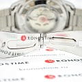 Seiko SNKN55J1 наручные мужские часы застежка крупным планом