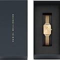 Daniel Wellington Daniel Wellington Quadro Pressed Unitone DW00100485 женские часы золотой циферблат на запястье