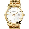 Seiko Seiko Conceptual Series Dress SUR404P1  SUR404P1 кварцевые мужские часы  белый циферблат, браслет нержавеющая сталь с pvd-покрытием — вид спереди