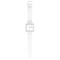 Swatch SO34W700 наручные мужские часы застежка крупным планом