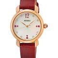 Seiko Seiko Conceptual Series Dress SUR502P1  SUR502P1 кварцевые женские часы  серебристый циферблат, браслет кожаный — вид спереди