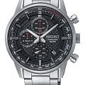 Seiko Seiko Conceptual Series Sports SSB313P1  SSB313P1 кварцевые мужские часы  черный циферблат, браслет нержавеющая сталь — вид спереди