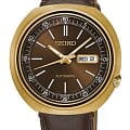 Seiko Seiko Conceptual Series Sports SRPC16K1S  SRPC16K1S механические мужские часы  коричневый циферблат, браслет кожаный — вид спереди