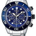 Seiko Seiko Prospex SSC675P1  SSC675P1 кварцевые мужские часы  синий циферблат, браслет нержавеющая сталь — вид спереди