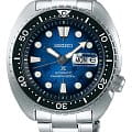 Seiko Seiko Prospex SRPE39K1S  SRPE39K1S механические мужские часы  синий циферблат, браслет нержавеющая сталь — вид спереди