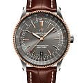 Breitling Breitling Navitimer Automatic 41 U17326121M1P1  U17326121M1P1 механические мужские часы  антрацитовый циферблат, браслет кожаный — вид спереди