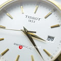 Tissot T1294072203101 наручные мужские часы застежка крупным планом