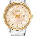 Seiko Seiko Conceptual Series Dress SGEH92P1  SGEH92P1 кварцевые мужские часы  шампань циферблат, браслет нержавеющая сталь — вид спереди