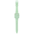 Swatch Swatch Square Bioceramic Standard SO34G701 bioceramic швейцарские женские часы на браслете биоматериал боковой вид