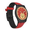 Оригинальные часы Swatch Swatch New Gent Bioceramic Standard SO32Z107 кварцевые калибр механизма  общий вид