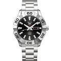 Seiko Seiko 5 Sports SRPA51K1S  SRPA51K1S с ручным заводом мужские часы  черный циферблат, браслет  — вид спереди