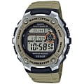 Casio Casio Radio Controlled WV-200R-5AEF  WV-200R-5AEF электронные мужские часы  черный циферблат, браслет полимер — вид спереди