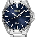 Seiko Seiko Conceptual Series Sports SNE483P1  SNE483P1 кварцевые мужские часы  синий циферблат, браслет нержавеющая сталь — вид спереди