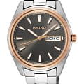 Seiko Seiko CS Dress SUR344P1S  SUR344P1S кварцевые мужские часы  серый циферблат, браслет нержавеющая сталь — вид спереди