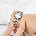 Seiko Seiko Conceptual Series Dress SRZ519P1 женские часы белый циферблат на запястье