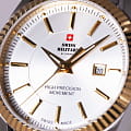 Swiss Military by Chrono Swiss Military by Chrono Сверхточные SM34066.05  швейцарские женские часы на браслете нержавеющая сталь боковой вид