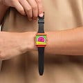 Swatch Swatch Square Bioceramic Standard SO34Z101 женские часы цветной циферблат на запястье