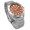 Casio Casio Collection MTP-B155D-5EV мужские часы оранжевый циферблат на запястье